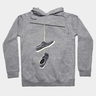 Shoes on a Wire Hoodie